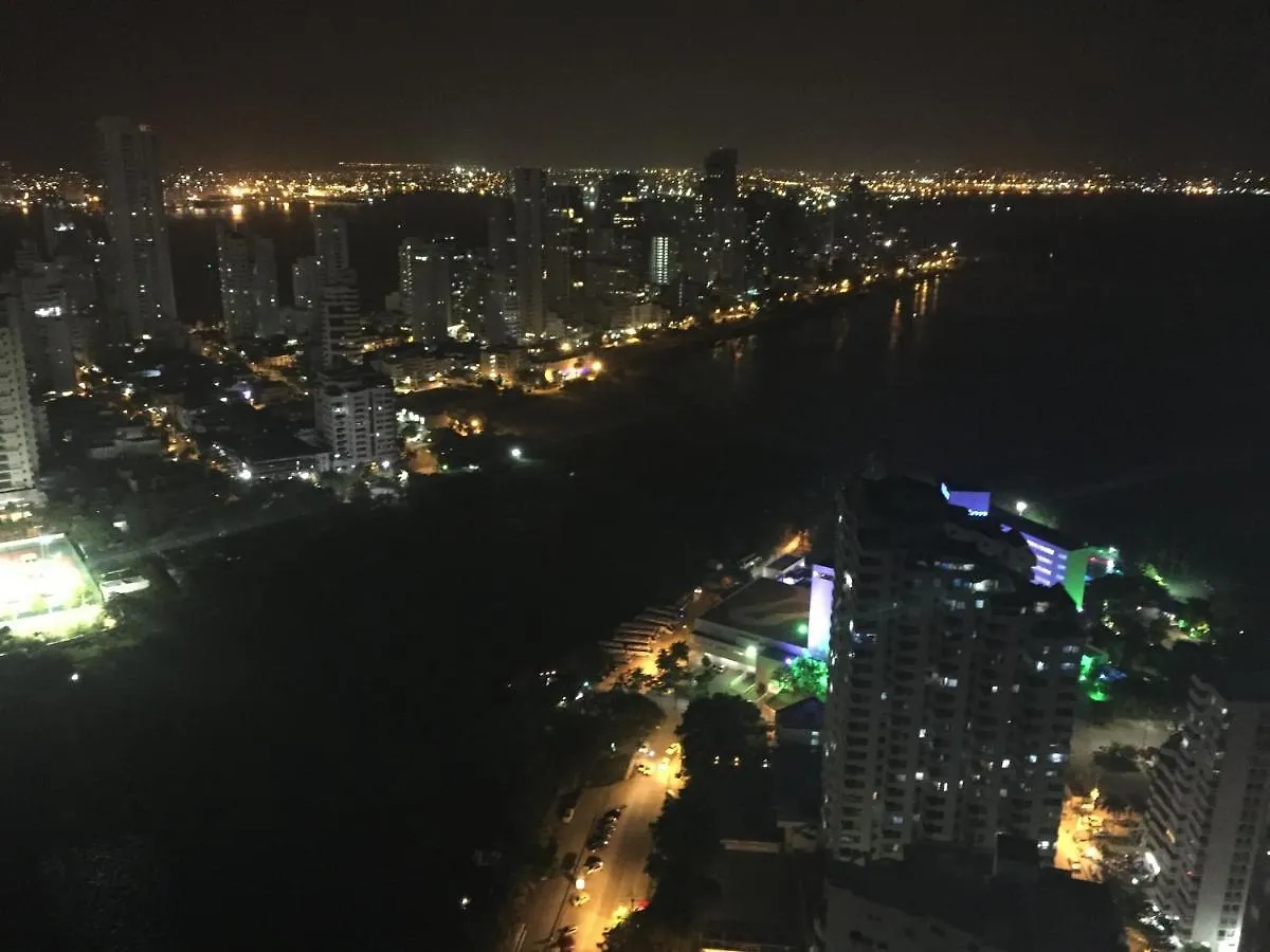 아파트 Apartamento Frente Al Mar Cartagena 콜롬비아