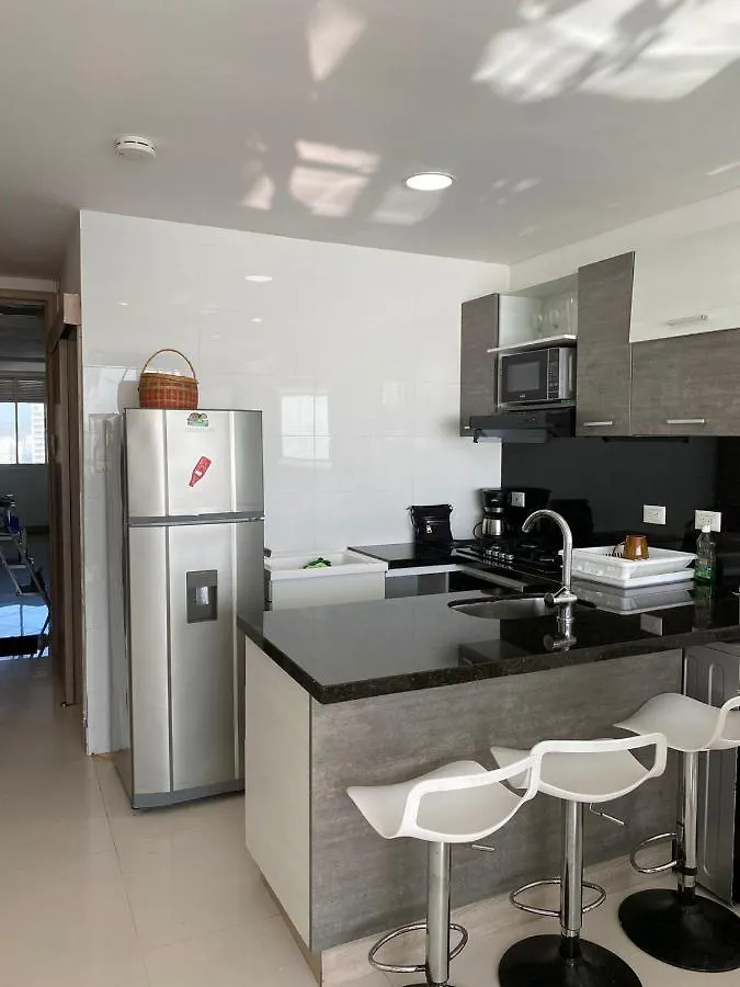 아파트 Apartamento Frente Al Mar Cartagena 콜롬비아